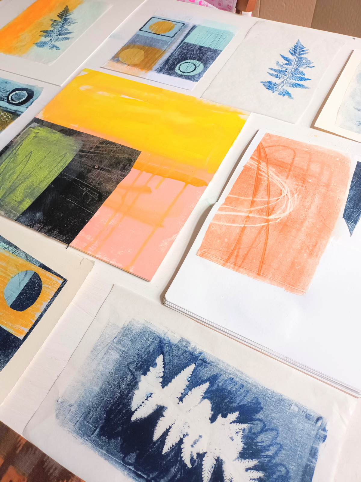 Spaces Available for my Online ‘Playful Printing at Home’ workshops